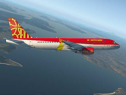 Download OCCITANIA livery for FlightFactor Airbus A320 Ultimate