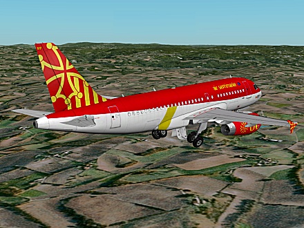 Download OCCITANIA livery for ToLiss Airbus A319-132 - All Registrations