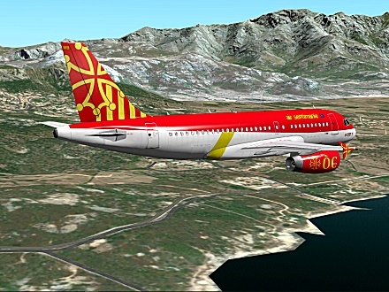 Download OCCITANIA livery for ToLiss Airbus A319-132 - F-YMMB