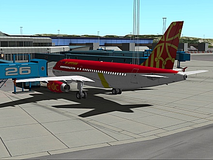 Download OCCITANIA livery for ToLiss Airbus A319-132 - F-YMMF